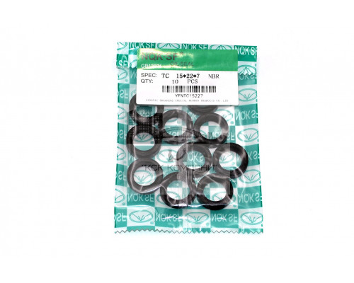 Сальник (манжета армированная) TC 15х22х7 NBR70