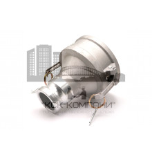 Камлок переходной алюм. DA-4020 (МАМА 100мм + ПАПА 50мм) 4" х 2"