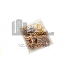 Набор медных шайб в комплекте "10" толщина 1.5 мм