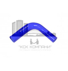 Патрубок силиконовый угловой с переходом Ф 25х32 мм L 150х150 мм, 90 град.