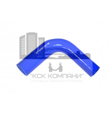 Патрубок силиконовый угловой с переходом Ф 32х38 мм L 150х150 мм, 90 град.