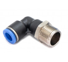 Пневмофитинг цанговый L-образный с наружной резьбой PL 10-М20х1.5