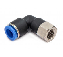 Пневмофитинг цанговый L-образный с внутренней резьбой PLF 10-М12х1.5