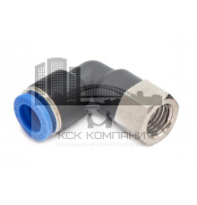Пневмофитинг цанговый L-образный с внутренней резьбой PLF 10-М12х1.5