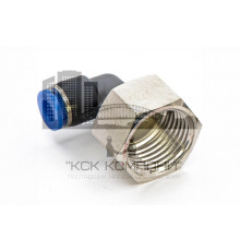 Пневмофитинг цанговый L-образный с внутренней резьбой PLF 6-04 (R1/2")