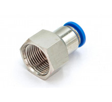 Пневмофитинг цанговый прямой с внутренней резьбой PCF 10-М20х1.5