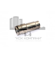 Пневмофитинг латунный прямой переходной IPUT 8-6