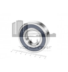 Подшипник 6206 2RS (6-180206 АС17) 30*62*16мм ГПЗ/СПЗ-4/UPB