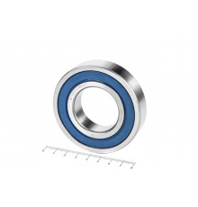 Подшипник 6208 2RS (6-180208 С17) 40*80*18мм ГПЗ/СПЗ-4