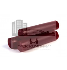 Полиуретан стержень Ф 90 мм (400 мм, 3.2 кг, красный, ШОР А85) Россия