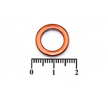 Шайба медная 10*15*2.0