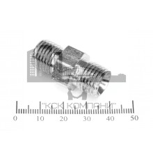 Штуцер для РВД соединительный 17/17  М14х1.5 - М14х1.5 грань S17
