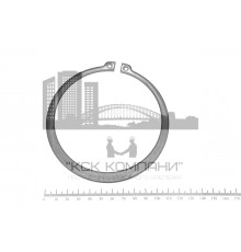 Стопорное кольцо наружное 108х3,0 ГОСТ 13942-86