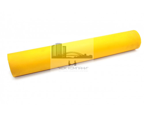 Полиуретан стержень Ф 80 мм ШОР А95 Китай (500 мм, 3.3 кг, жёлтый)