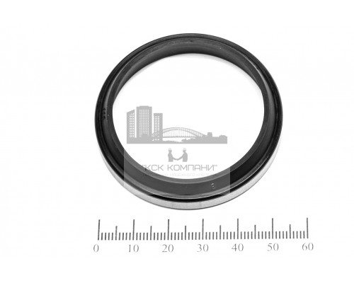 Грязесъёмник NBR90 с металлическим каркасом 45*55*7