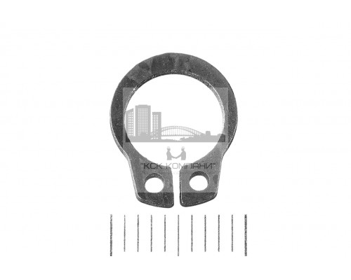 Стопорное кольцо наружное 8х0,8 DIN 471