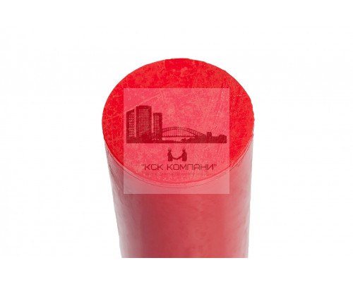 Полиуретан стержень Ф 120 мм (400 мм, 6.1 кг, красный, ШОР А85) Россия