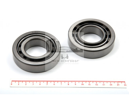 Подшипник 42207 КМ (NJ 207) 35*72*17мм