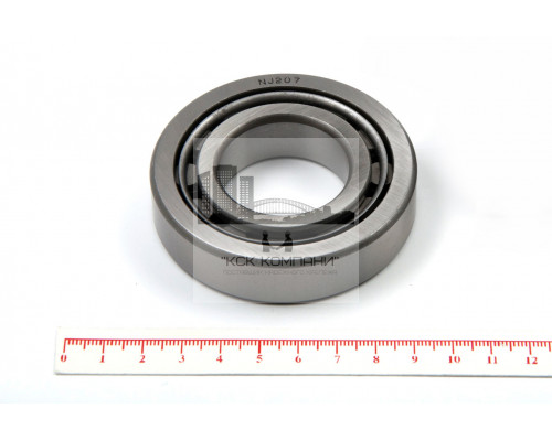 Подшипник 42207 КМ (NJ 207) 35*72*17мм