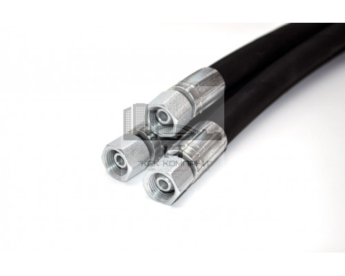 Рукав РВД 08-2SN S19 DK (М16х1.5) 35МПа 2250