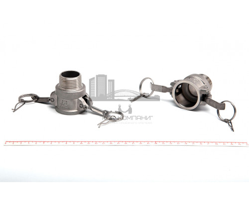 Камлок из нержавеющей стали B-100 1 (25 мм)