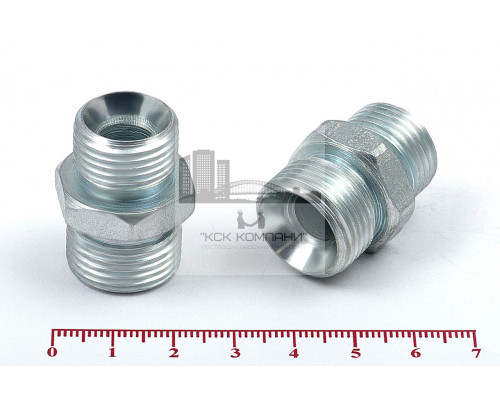 Штуцер для РВД переходной 22/24  М18х1.5 - М20х1.5