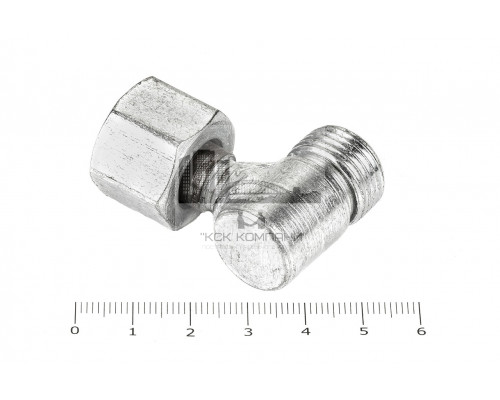 Штуцер для РВД угловой 22/22 М 18х1.5 - гайка 18х1.5