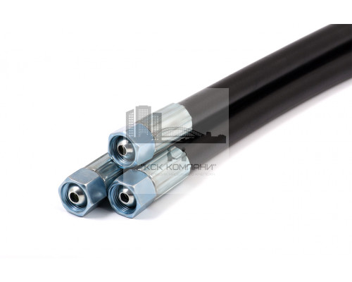 Рукав РВД 10-2SN S22 DK (М18х1.5) 33МПа 0450