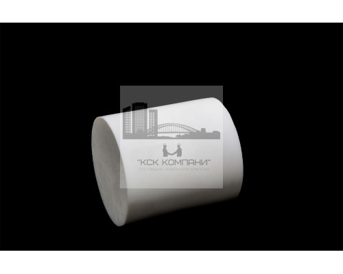 Фторопласт Ф-4 стержень Ф100 мм (~105 мм) пресс.