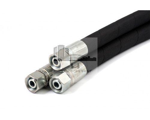 Рукав РВД 12-2SN S24 DK (М20х1.5) 27.5МПа 0450