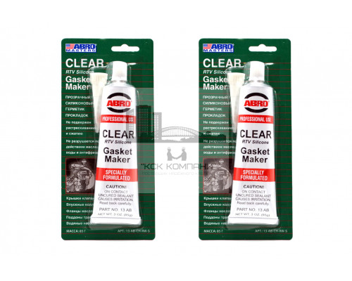 Герметик прокладок 13-AB прозрачный, туба алюм. 85 г