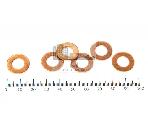 Шайба медная 9*18*1.0