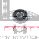 Подшипник 607 2RS (180017) 7*19*6мм