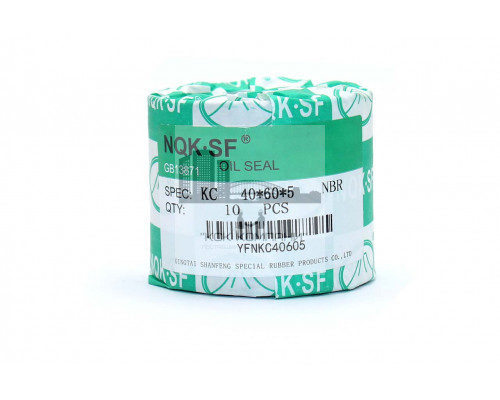 Сальник (манжета армированная) KC 40х60х5 NBR70 (без пружины)