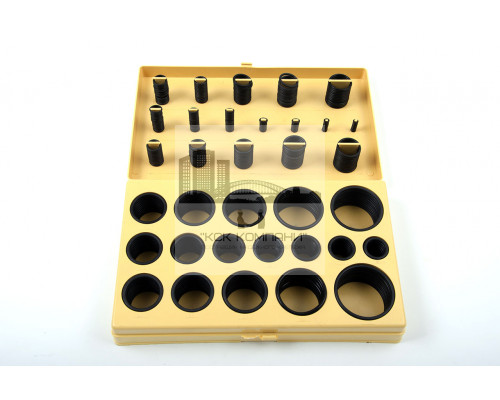 Набор колец резиновых уплотнительных O-Ring NBR70 Метр. (№8С) 419шт