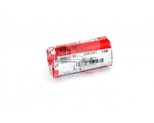 Сальник (манжета армир.) фторкаучук TC 16х35х07 FKM75