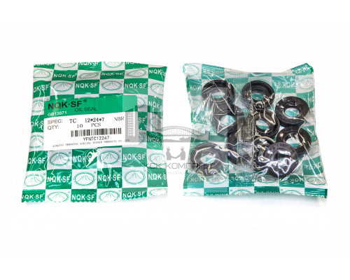 Сальник (манжета армированная) TC 12х24х7 NBR70