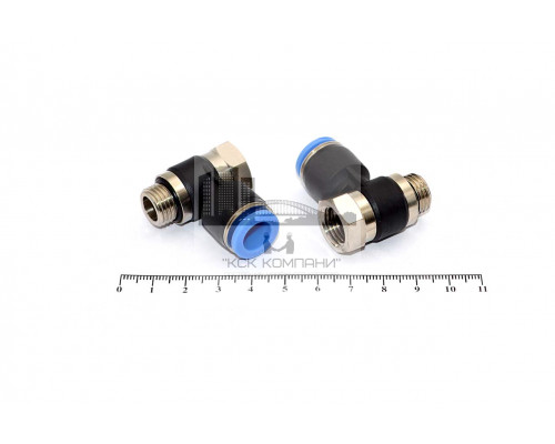 Пневмофитинг цанговый Т-образный PHF 10-G02 (R1/4)