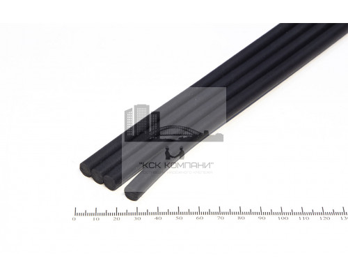 Шнур резиновый 1-2с Ф 8 мм ГОСТ 6467-79