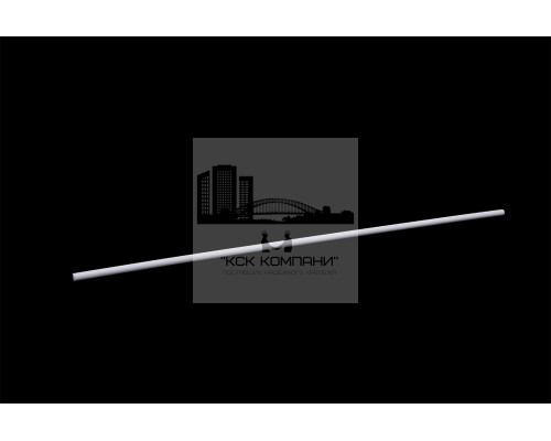 Фторопласт Ф-4 стержень Ф 15 мм (~1000 мм) экстр.