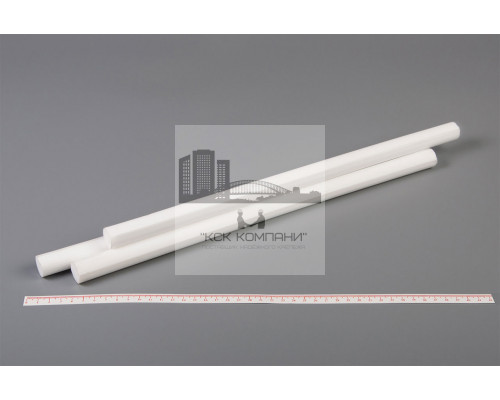 Фторопласт Ф-4 стержень Ф 20 мм (~400 мм) пресс.