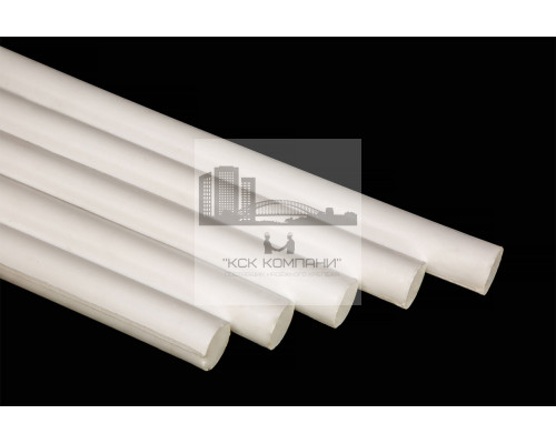 Фторопласт Ф-4 стержень Ф 20 мм (~400 мм) пресс.