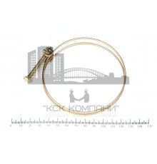 Хомут проволочный 84-90 W1 (3 1/2")