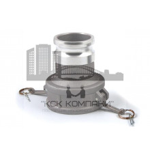 Камлок переходной алюм. DA-4030 (МАМА 100мм + ПАПА 75мм) 4" х 3"