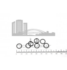 Кольцо 008.5-1.5 NBR70