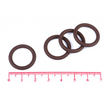 Кольцо 016-021-30-2-6 (015.5-3.0) фторкаучук FKM75 ГОСТ 9833-73