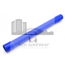 Патрубок силиконовый гофрированный усиленный Ф 50 мм L 600 мм