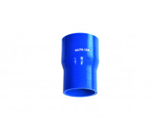 Патрубок силиконовый прямой с переходом Ф 63х76 мм L 120 мм