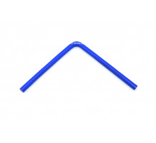 Патрубок силиконовый угловой Ф 6 мм L 200х200 мм, 90 град.