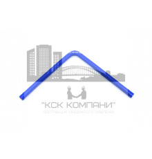 Патрубок силиконовый угловой Ф 6 мм L 200х200 мм, 90 град.